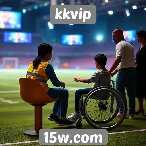 Acessibilidade no kkvip para jogadores com necessidades especiais